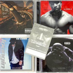 LL Cool J Concert Otto Pass Sticker + 4 CD Bundle Mr Todd Smith Exit 13 Loungin
